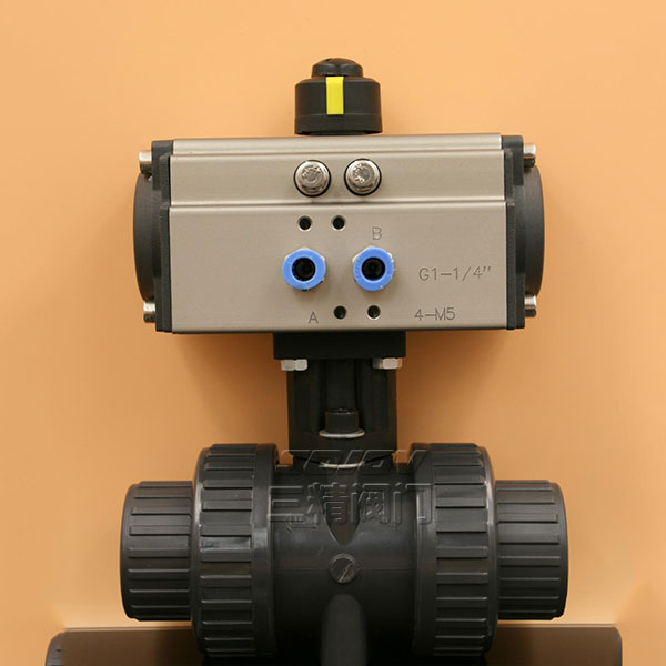 Q611S氣動塑料球閥